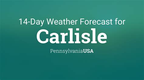 Weather Carlisle. 14 day Forecast .